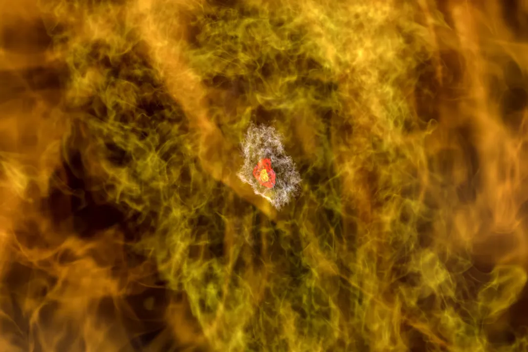 What is the very first star?, Pristine Material