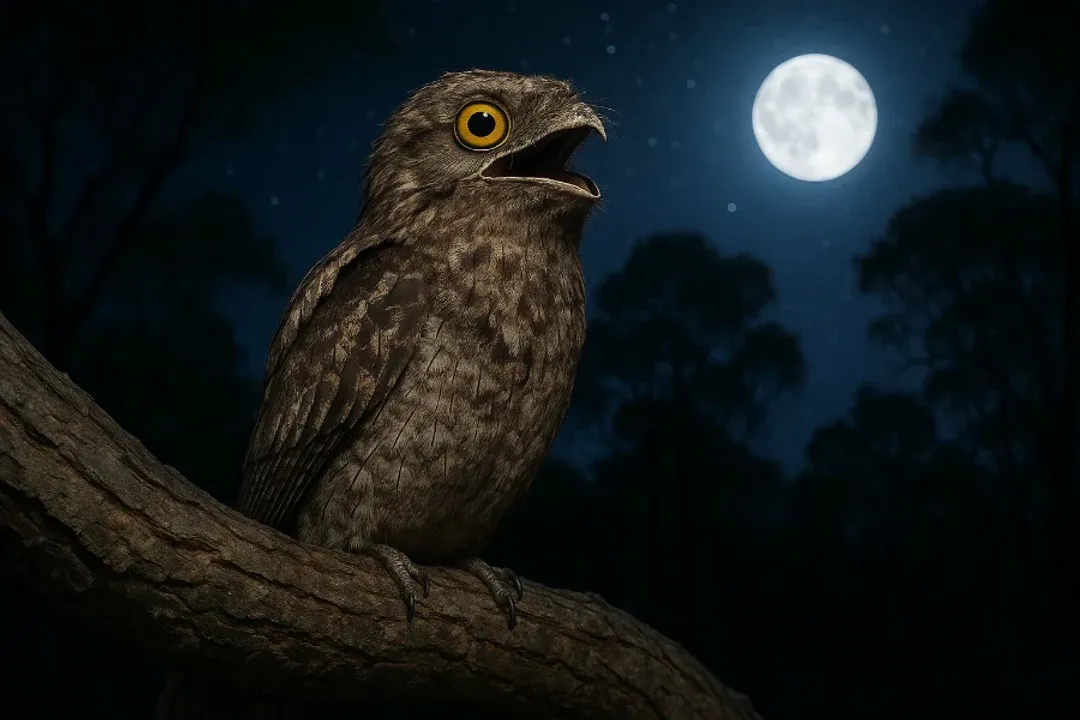 What makes a potoo owl unique?, Facial Features