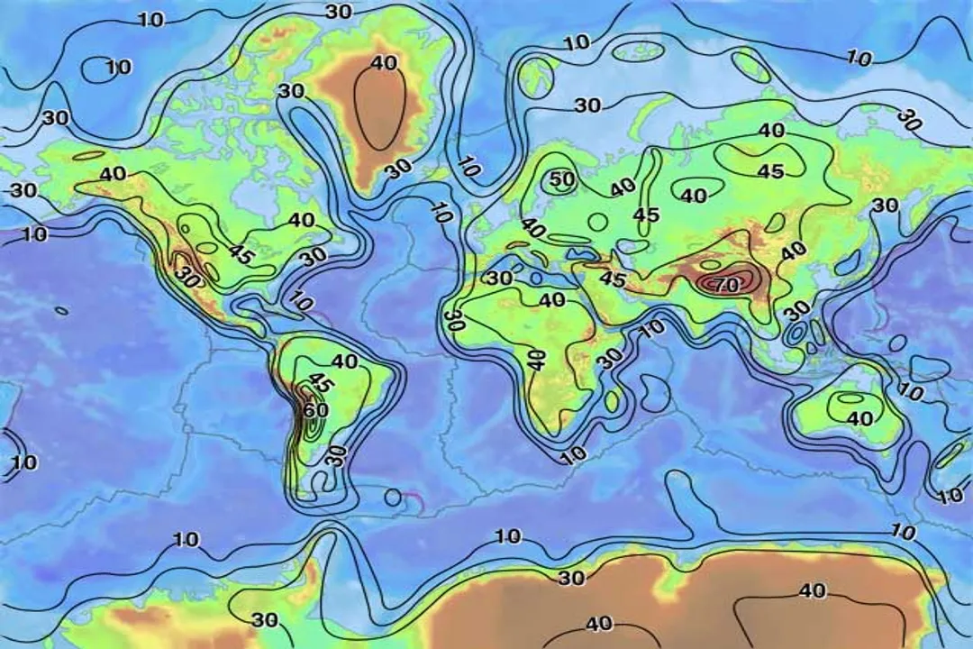 What process formed Earth's layers?