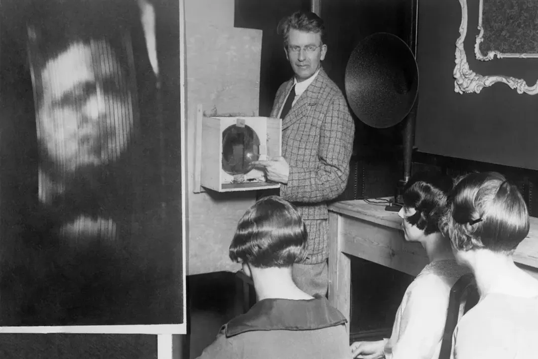 What was Baird's first television called?, Milestones and Progression