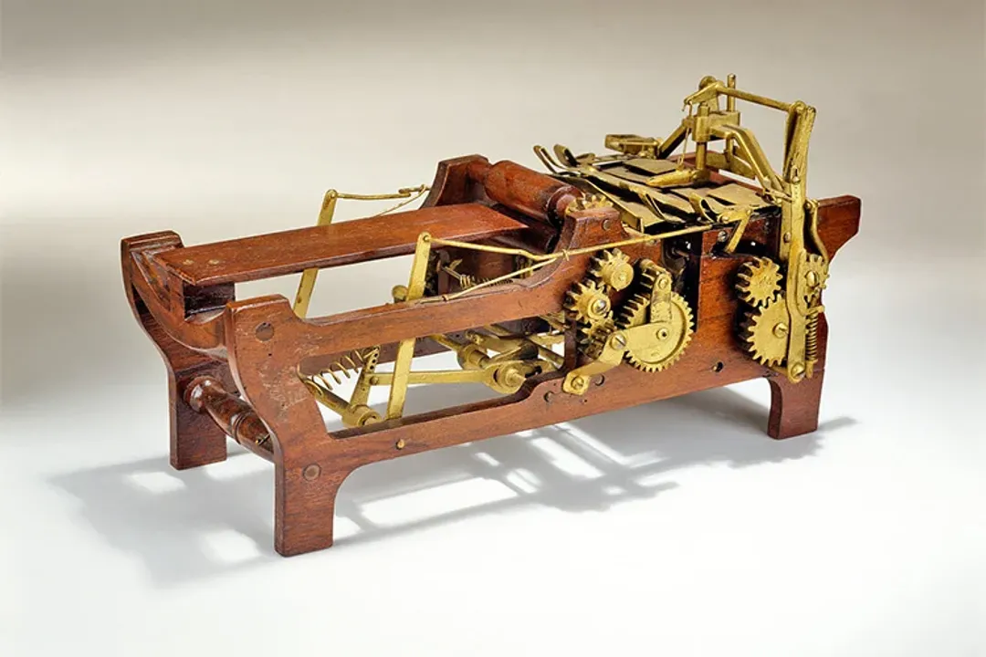 What specific industrial hazard did Margaret Knight's first invention, conceived at age twelve, aim to improve safety for?