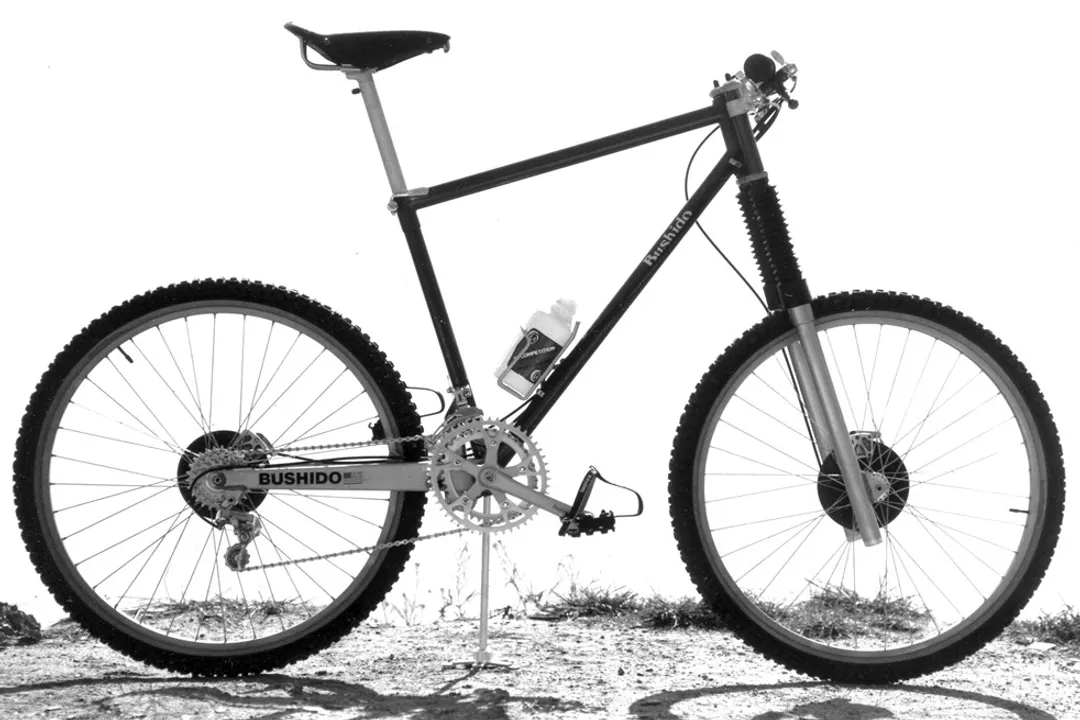 What was the first bike with suspension?, MTB Patent Emerges