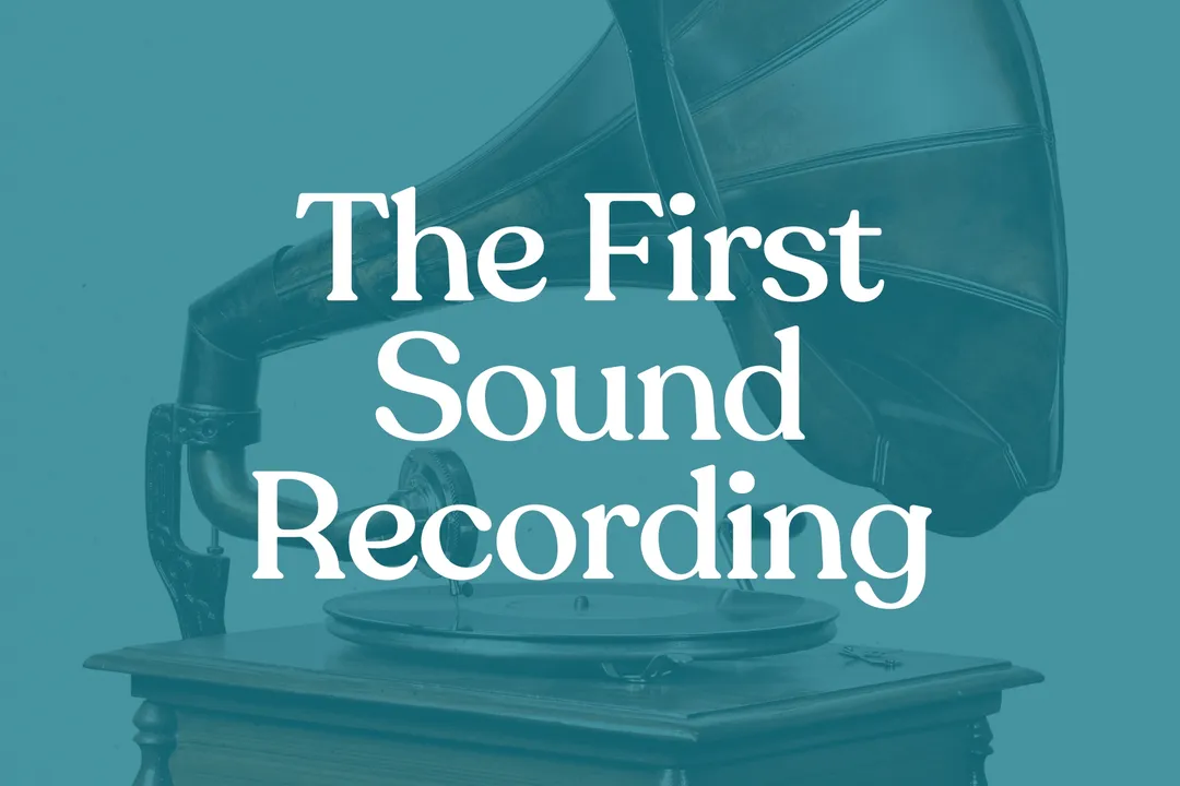 What was the first machine used to record audio?, Edison's Breakthrough