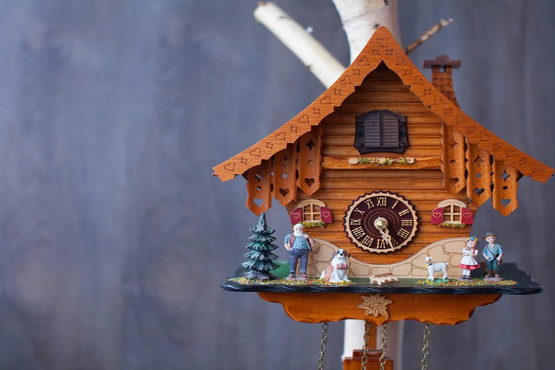 When was the first spring clock invented?, Mechanical Foundations