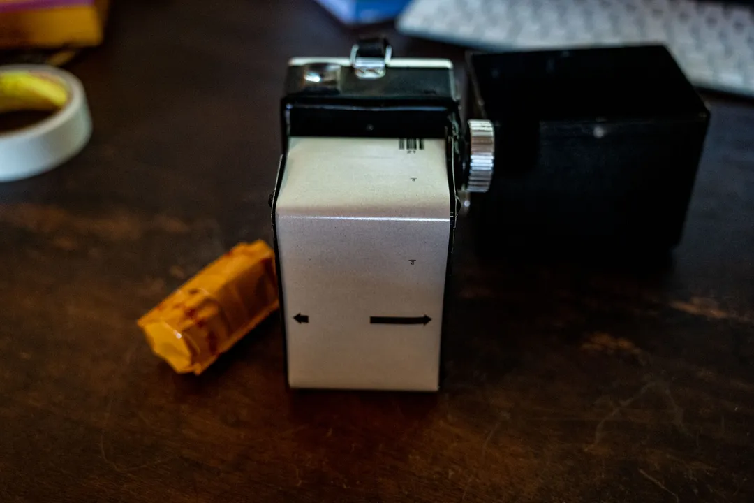 When was the small box camera invented?, The One Dollar Start