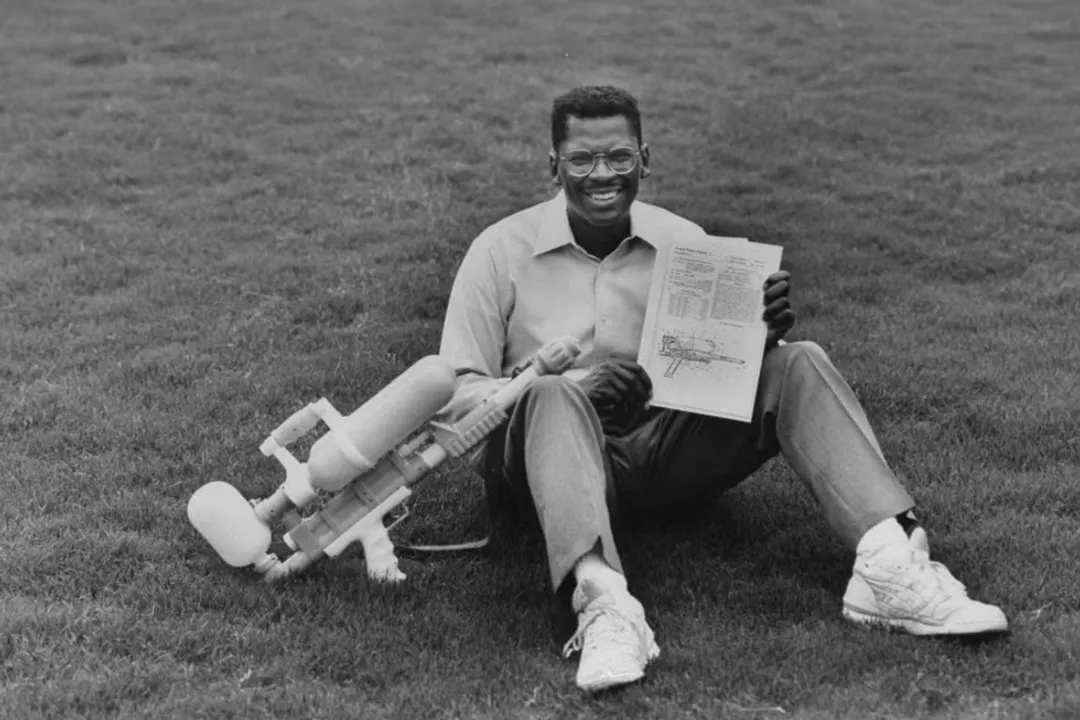 When was the Super Soaker patented?