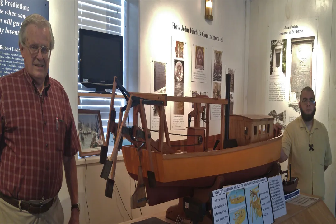 Where is John Fitch buried?, Inventor's Final Bed