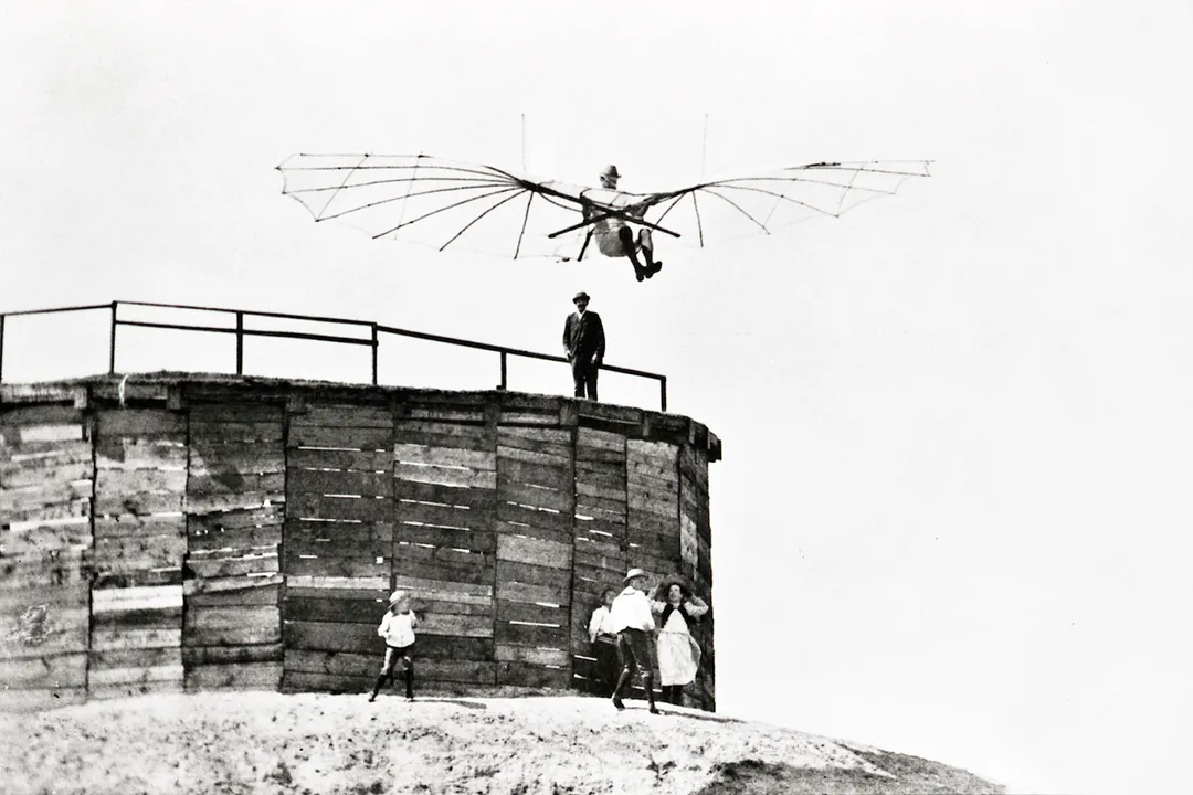 Where was the first glider made?, First Tested Glider