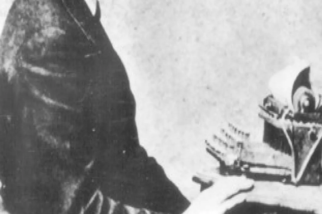 Which company marketed the first typewriter?