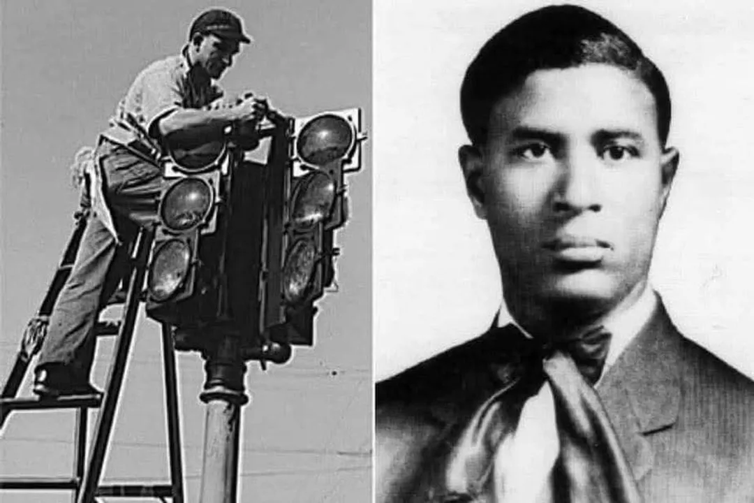 Who developed an automated traffic signal?