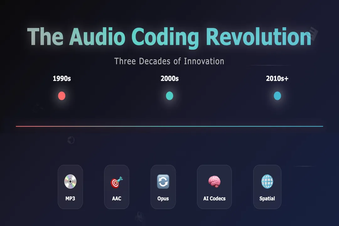 Who invented audio codecs?