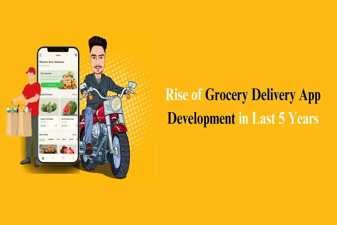 Who invented grocery delivery apps?