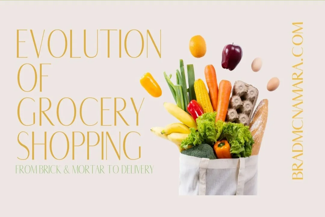 Who invented grocery delivery apps?, Early Digital Stores