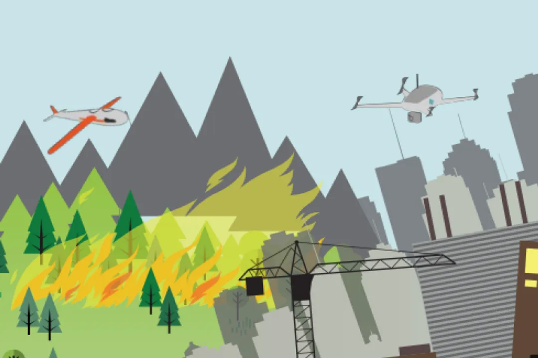 Who invented humanitarian drones?, Military Genesis