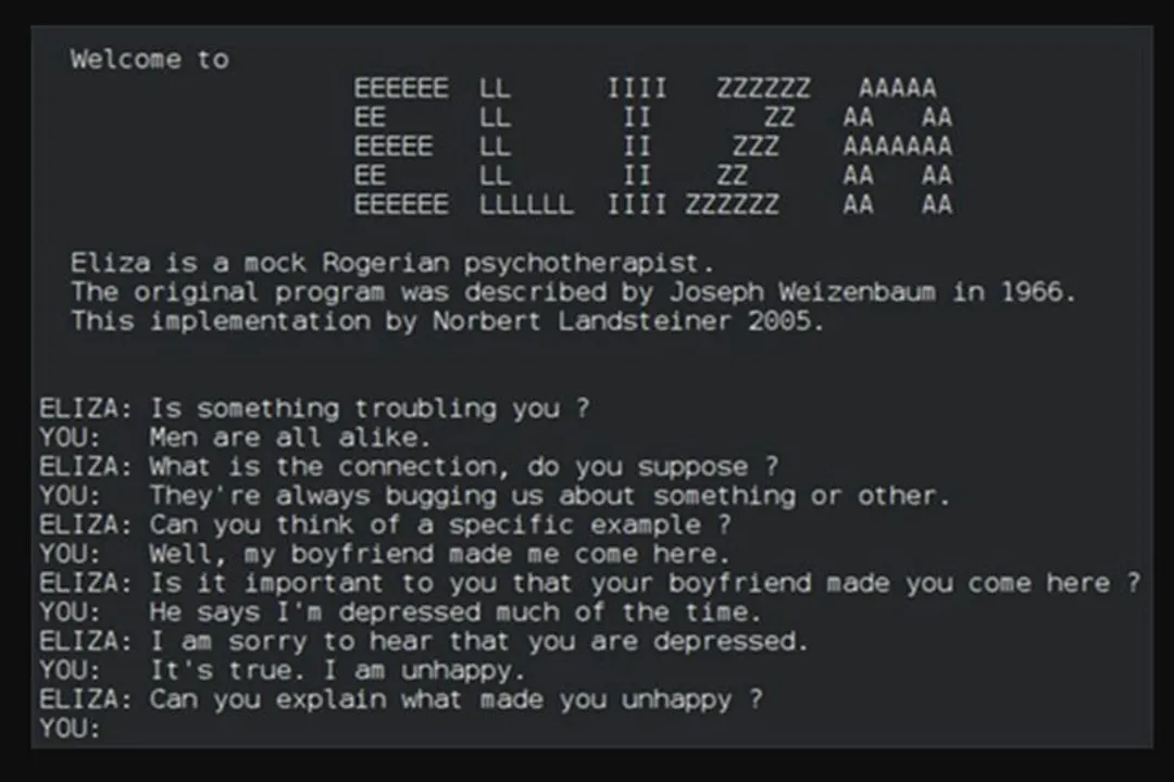 What is the term for the human tendency to attribute empathy to ELIZA?