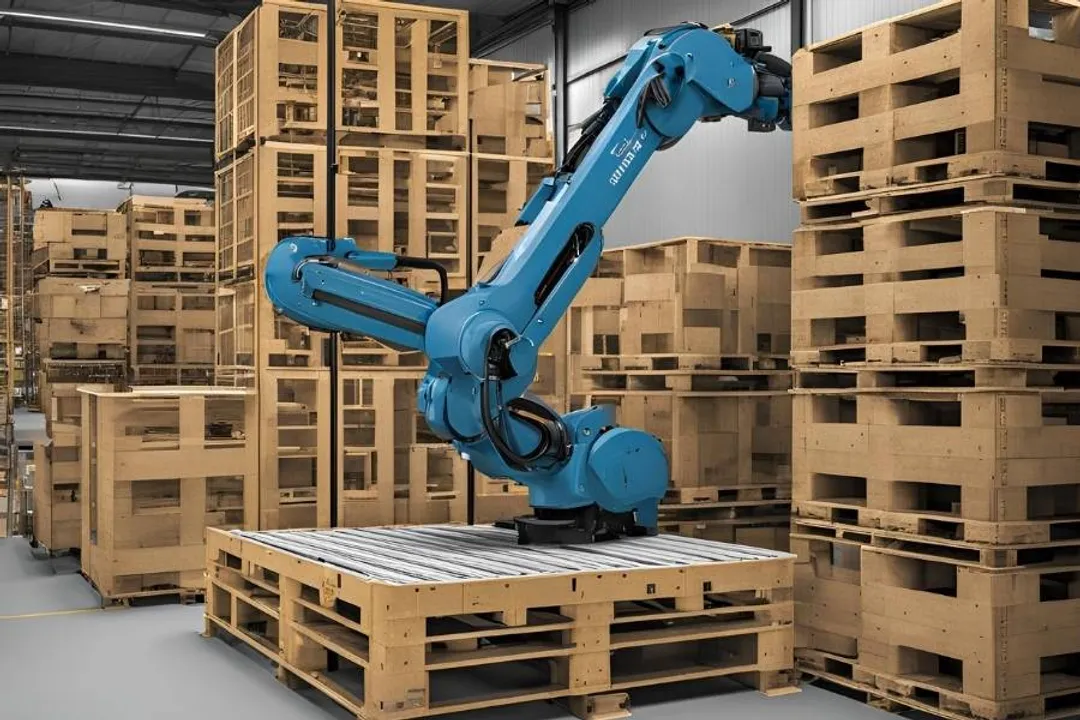 Who invented palletizing robots?