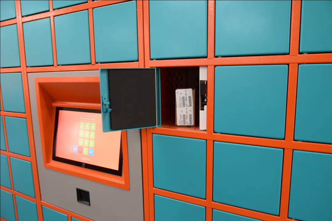 Who invented smart lockers for medicine?