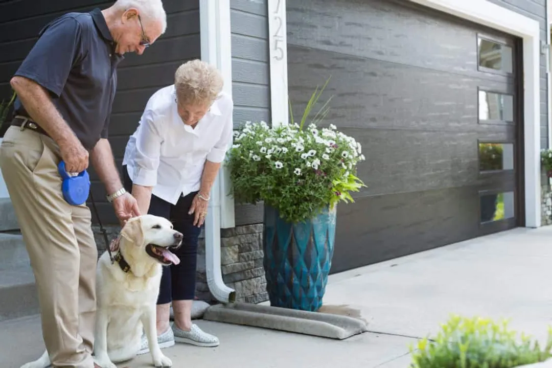Who invented the first garage door?, The Upward Solution