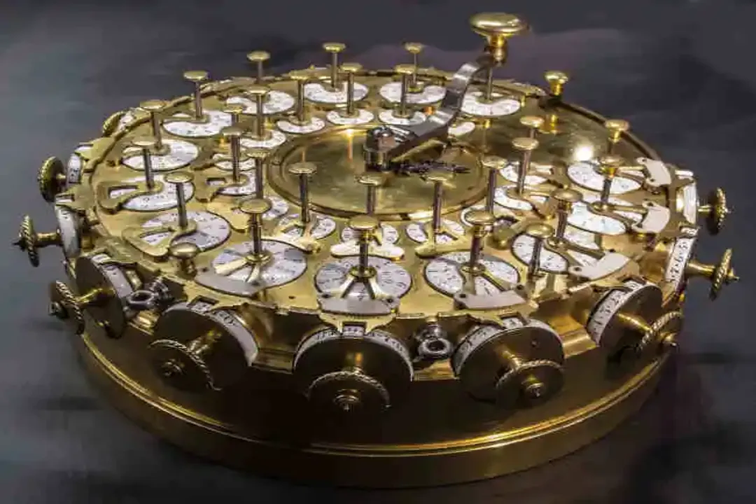 Who invented the pinwheel calculator?, Primary Inventor