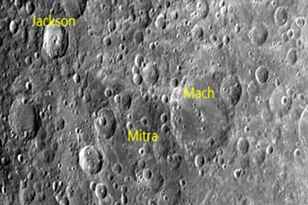 Who is the Mitra crater named after?, Lunar Naming Rules