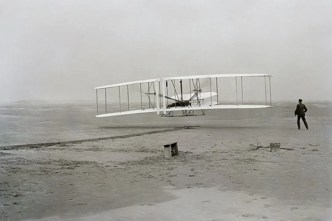 Why was the invention of the Wright Flyer considered a turning point?