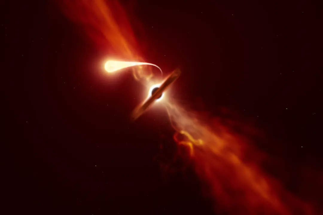 What process causes black holes to slowly 'evaporate' over incomprehensibly long timescales?