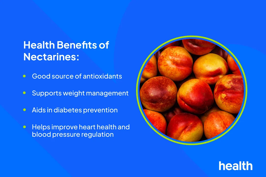 Health Benefits of Nectarine, Vitamin Content