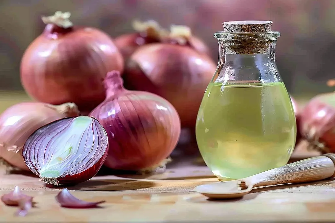 How long do you let onion water sit before drinking?