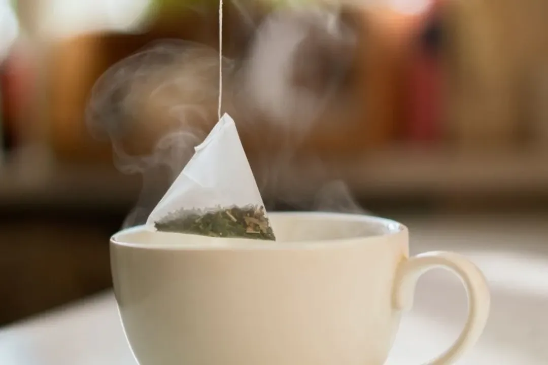 What are the benefits of pyramid tea bags?, Leaf Contents