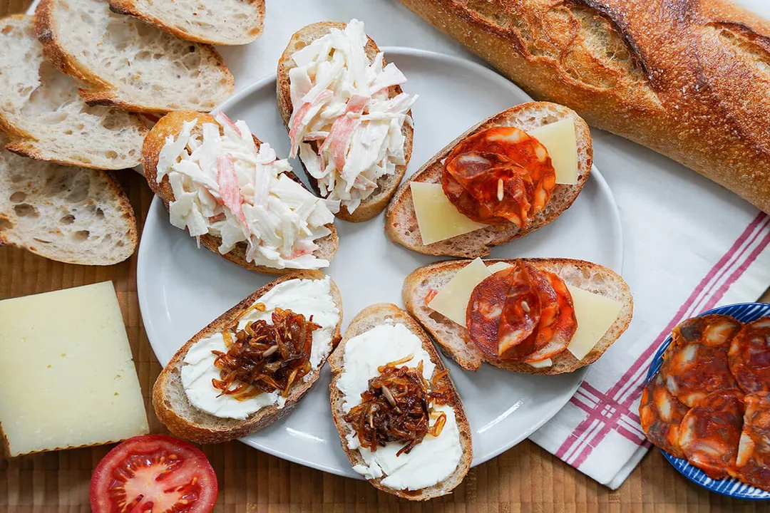 What does pintxos mean in Spanish?, Anatomy and Complexity