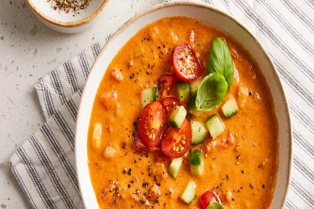 What exactly is gazpacho soup?, Texture Management