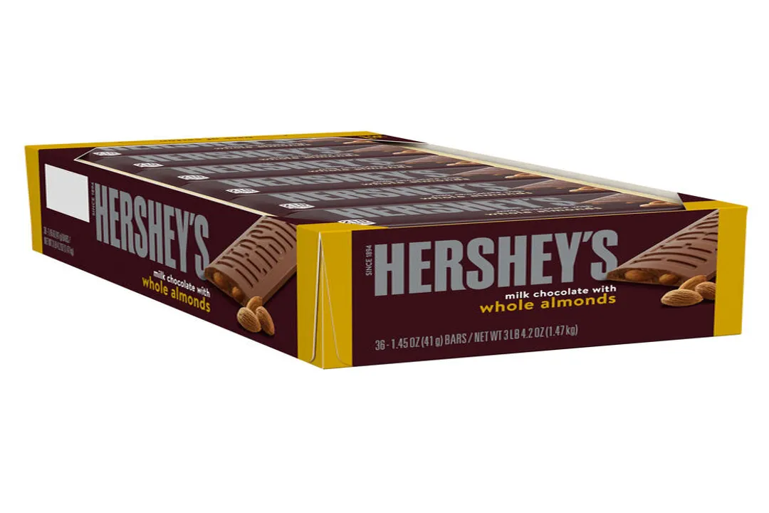 What is the typical weight for the classic Hershey's Milk Chocolate Candy Bar?