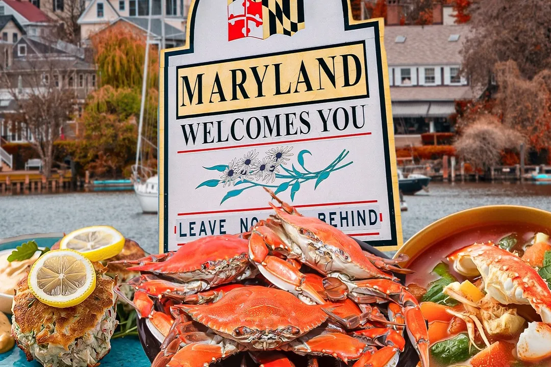What state is known for the best crab?
