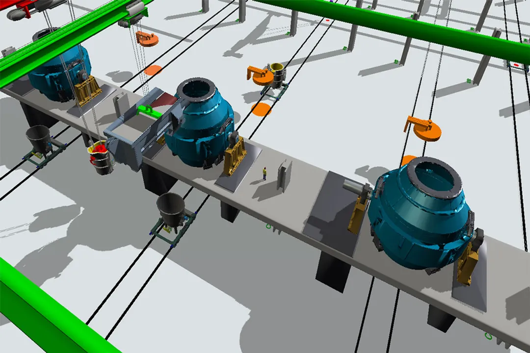 How do you work in industrial simulation?, Simulation Process