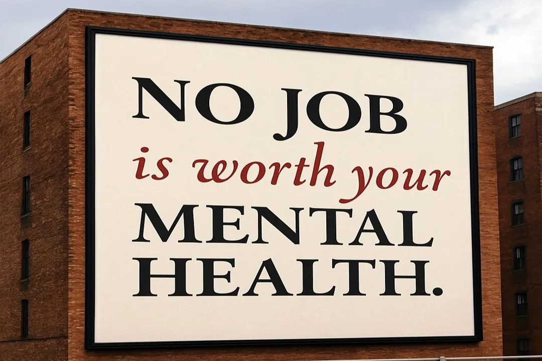 Is it okay to resign from a toxic job?, Health Costs