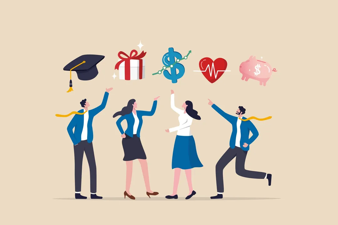 Is salary considered an employee benefit?, Compensation Distinction