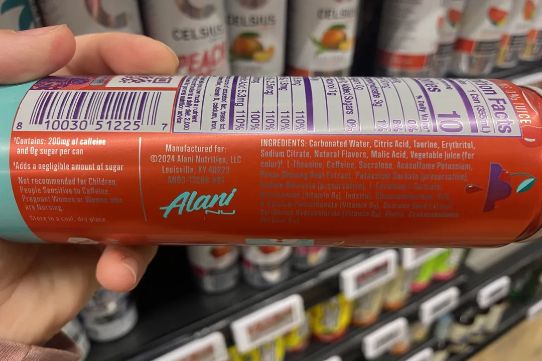 Are there any bad ingredients in Alani?, Additives and Processing