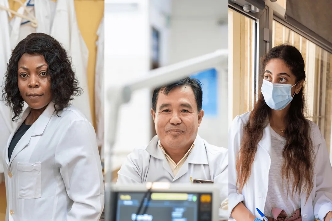 What is the greatest risk that healthcare professionals face?