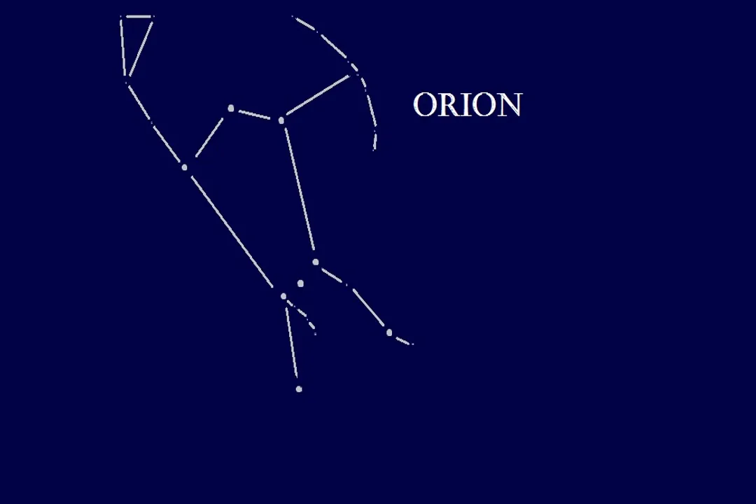Does Orion have a bow or a club?