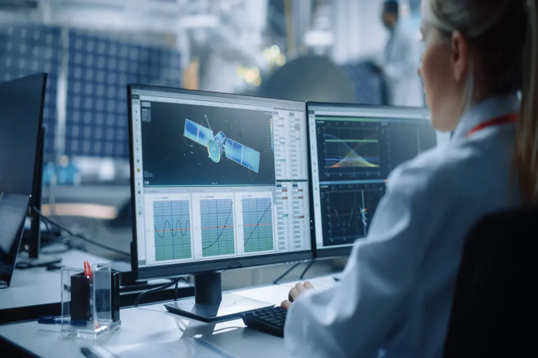 What degree do you need to work with satellites?