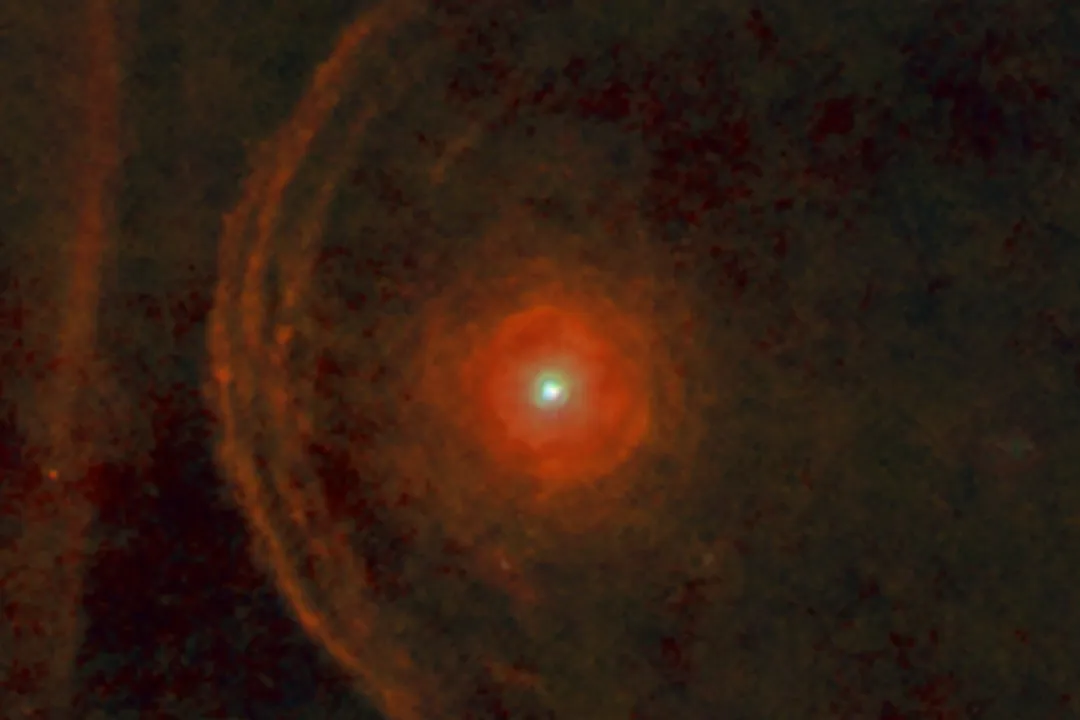 What is known as the red giant?