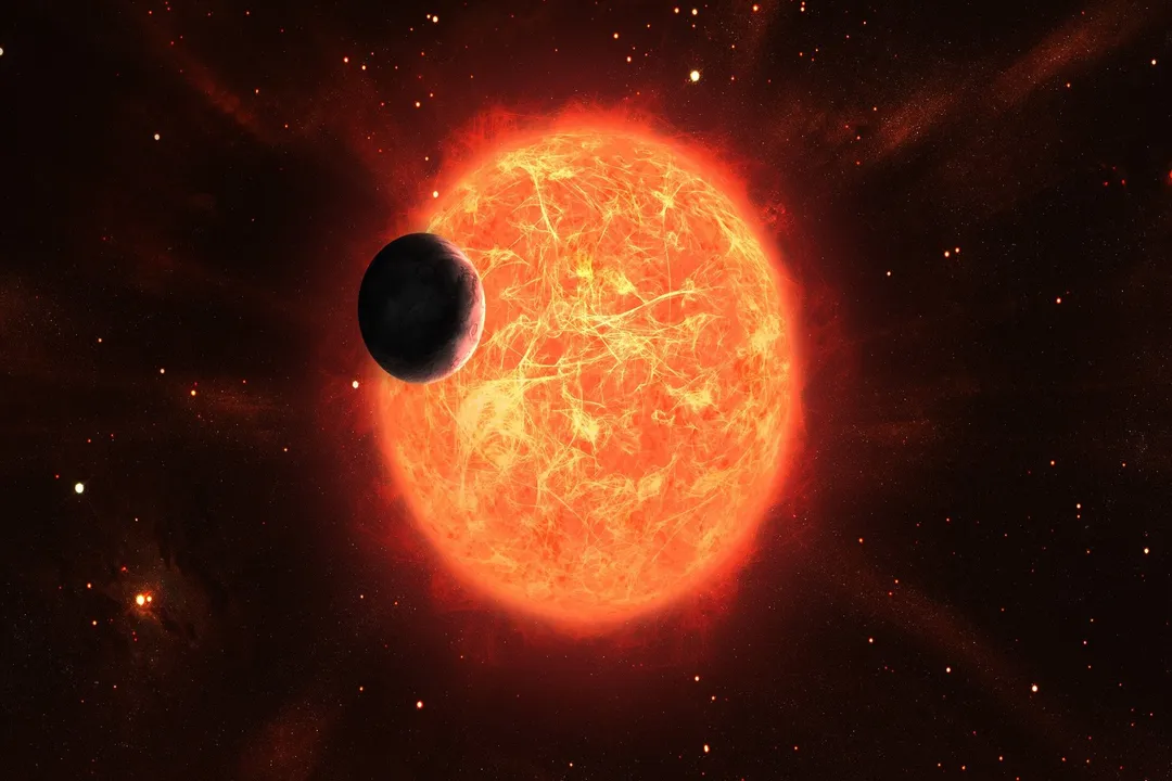 What is known as the red giant?