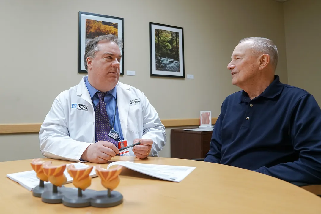 What is radiation therapy for prostate cancer?
