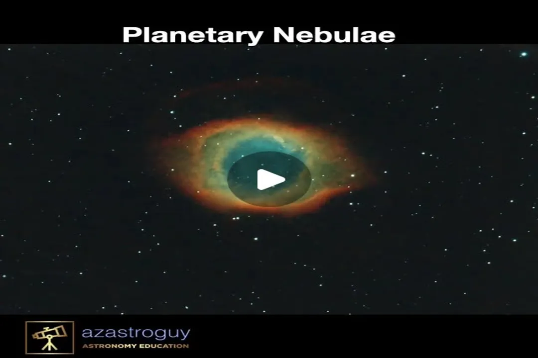 What is the white dot in the center of a planetary nebula?