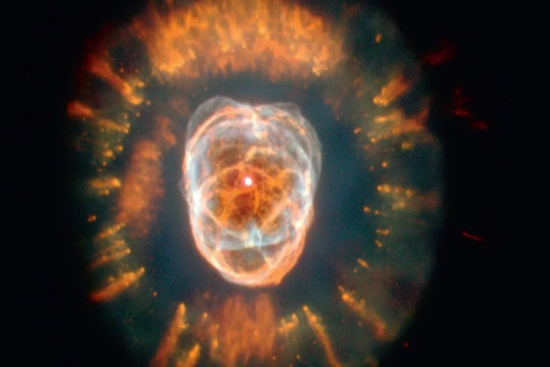 What telescope can view the Eskimo Nebula?
