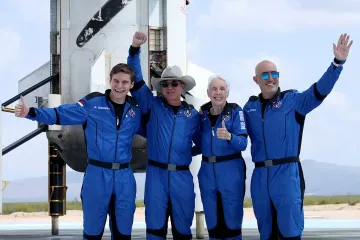 Is Jeff Bezos considered an astronaut?