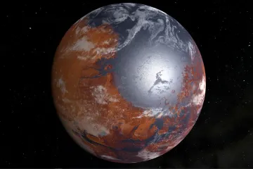 What is the evidence that there was water on Mars?