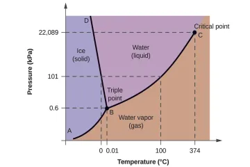Can ice exist in a vacuum?