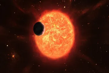 What determines if a star becomes a red giant or a supergiant?