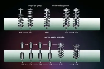 What was the first car with suspension?